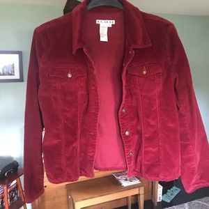 Red Corduroy Jacket
